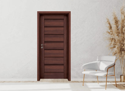 Интериорна врата Gradde Axel, цвят Шведски дъб, плътен модел