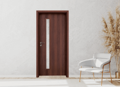 Интериорна врата Gradde Wartburg, цвят Шведски дъб, стъклен модел