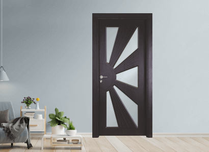 Интериорна врата Гама модел 204 цвят Венге