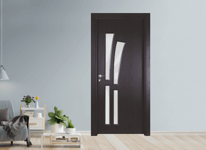 Интериорна врата Гама модел 205 цвят Венге