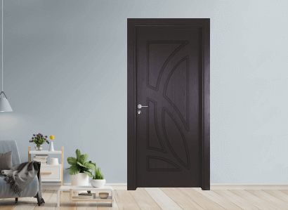 Интериорна врата Гама модел 208p цвят Венге