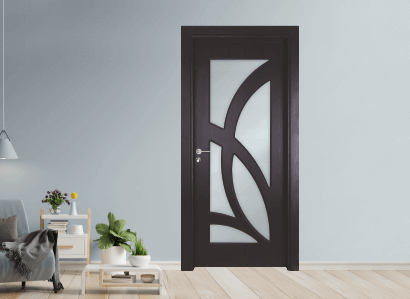 Интериорна врата Гама модел 208 цвят Венге