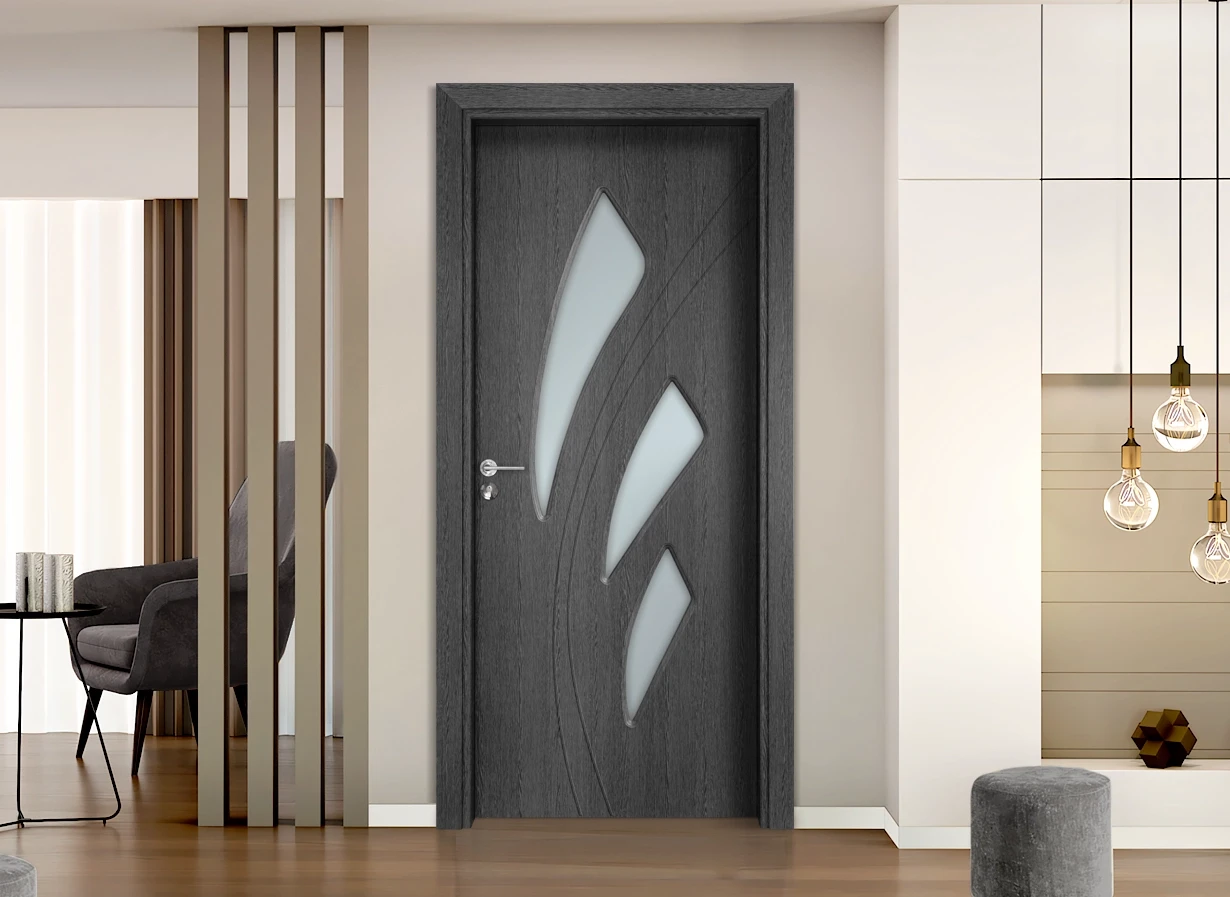Интериорна врата Gama 202, цвят Сив кестен