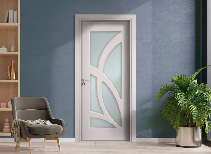 Интериорна врата Gama 208, цвят Перла
