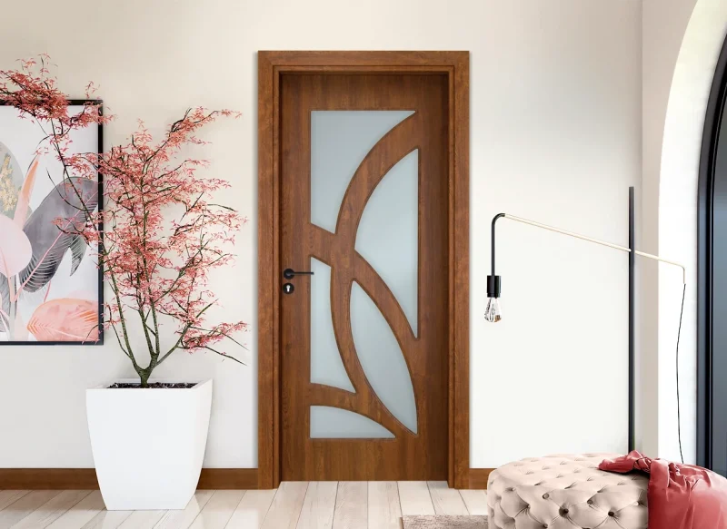 Интериорна врата Gama 208, цвят Златен дъб