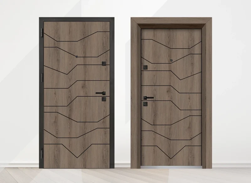 Входна врата Unison Laminor L-121 Тунис 2s