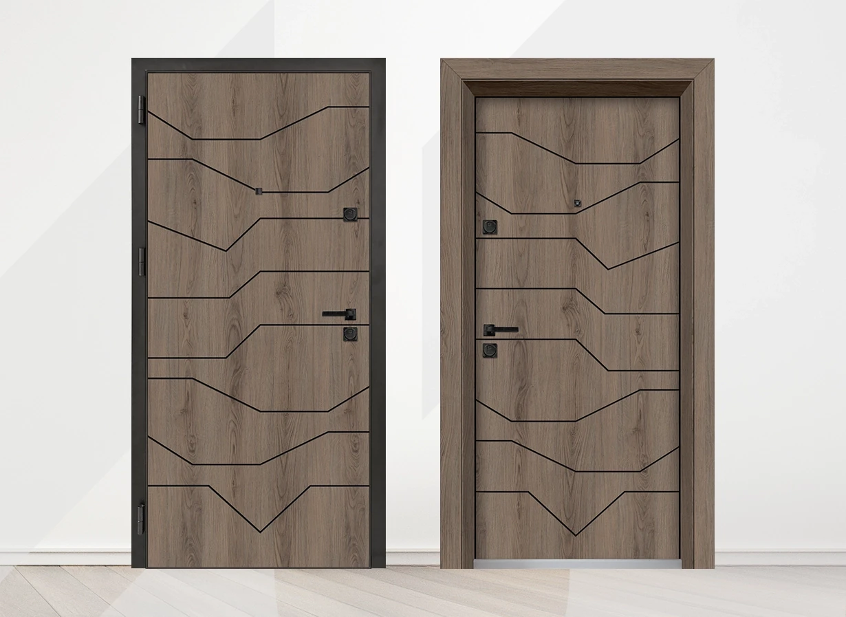 Входна врата Unison Laminor L-121 Тунис 2s