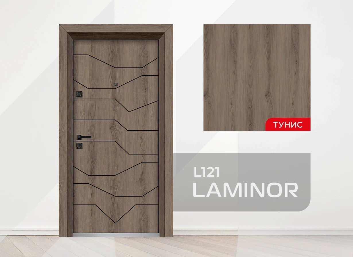 Входна врата Unison Laminor L-121 Тунис - Цвят