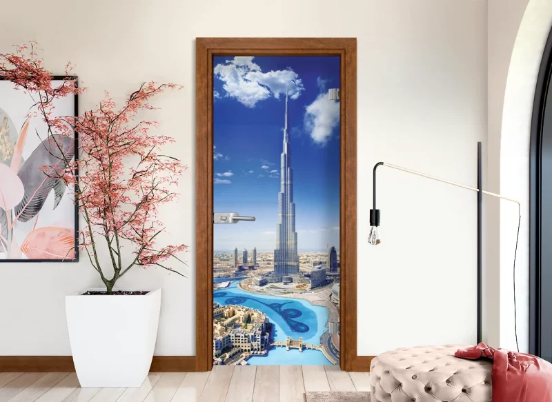 Стъклена Врата Gama Print G 13-16 Златен Дъб