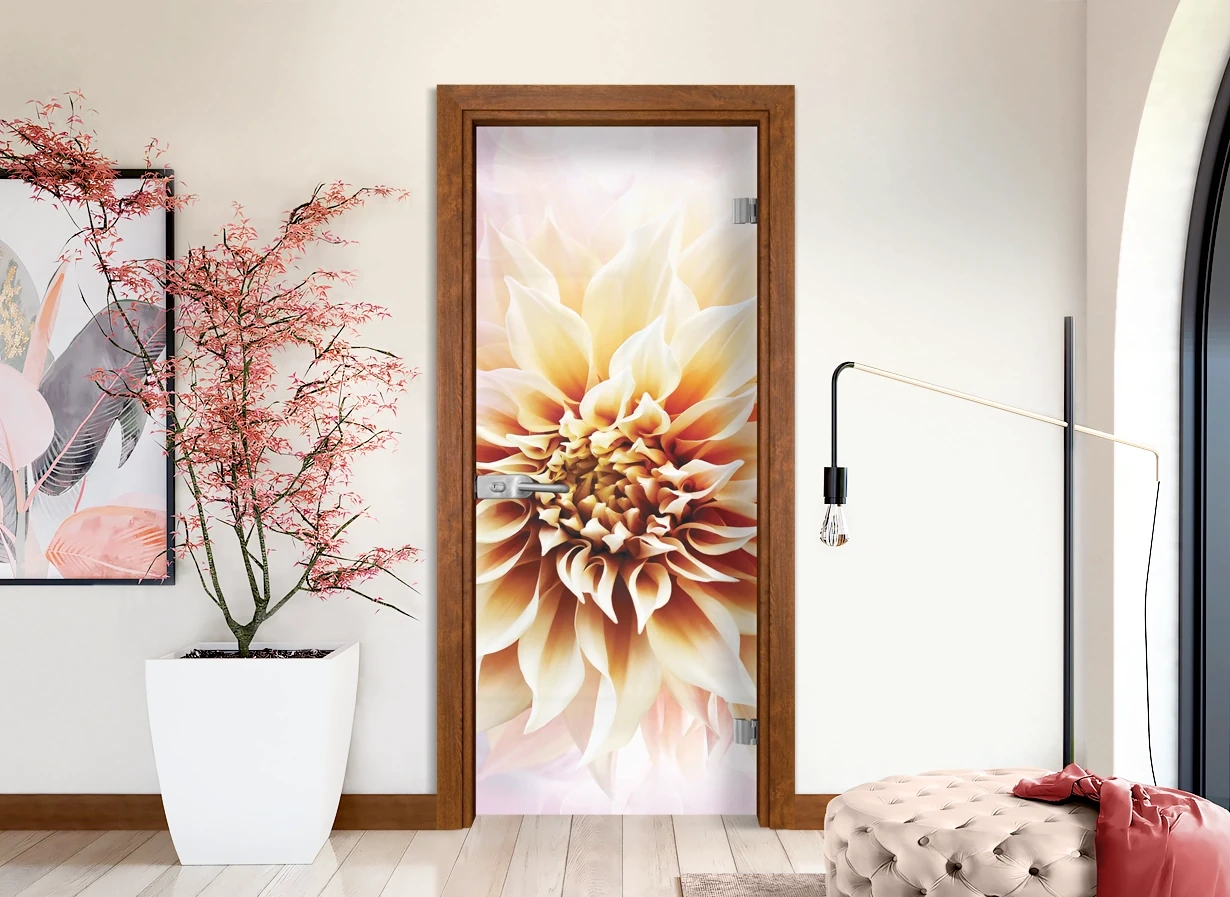 Стъклена Врата Gama Print G 13-5 Златен Дъб