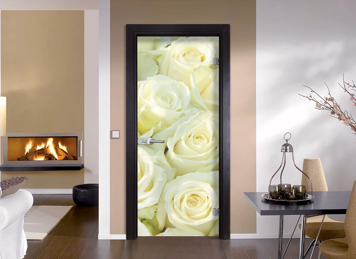 Стъклена Врата Gama Print G 13-6 Венге